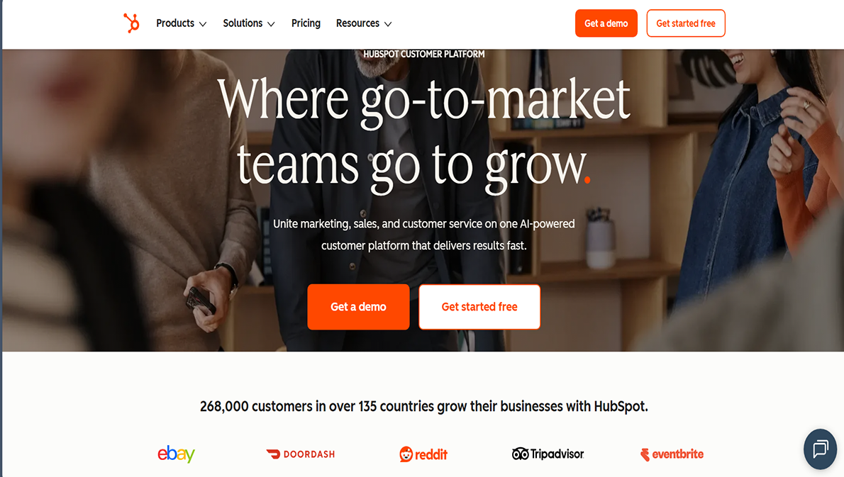 HubSpot Interface Preview