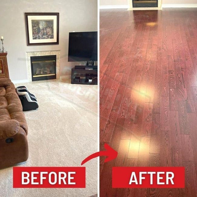 Flooring transformation example 7