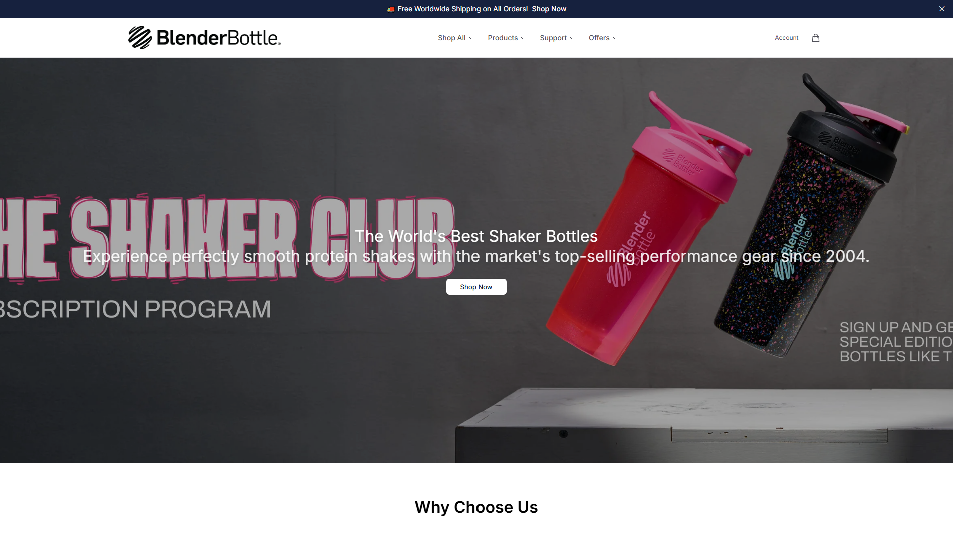 Primary capture · blenderbottlefit.shop