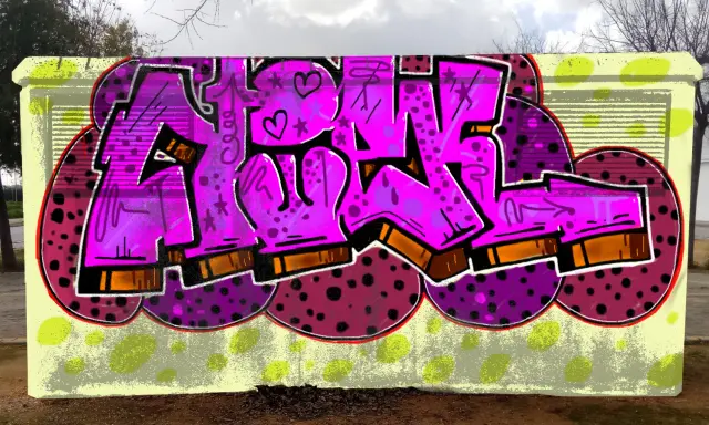 Graffiti artwork by Okeyss