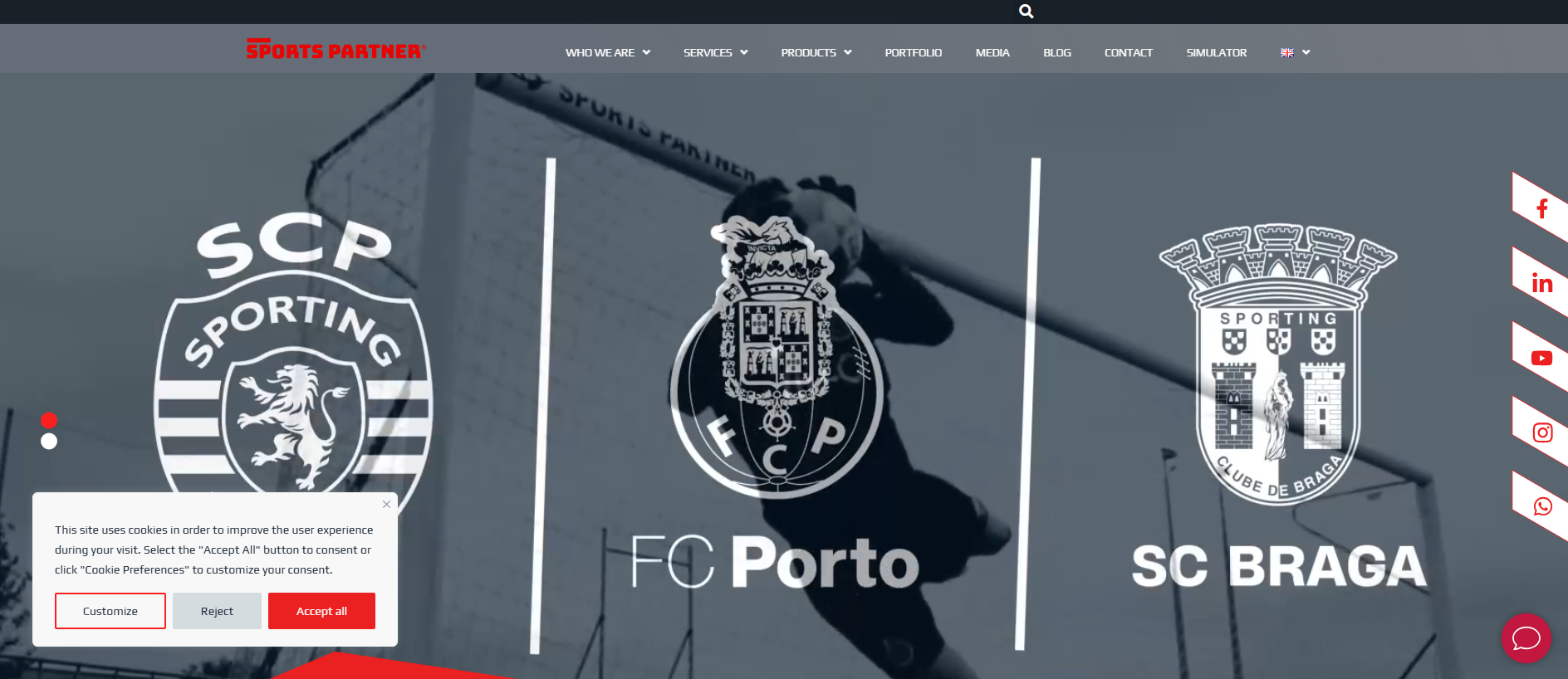 Stored capture of sportspartner.pt