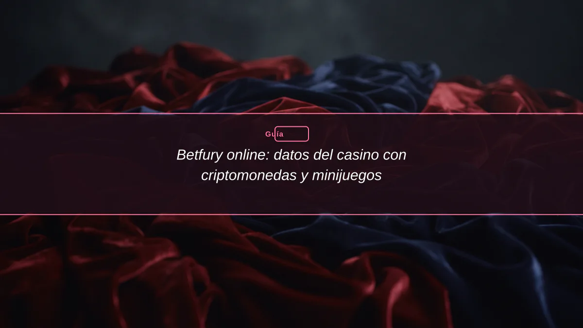 Betfury online: datos del casino con criptomonedas y minijuegos