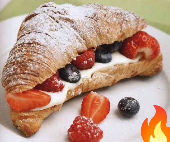 Постер Круассаны на завтрак