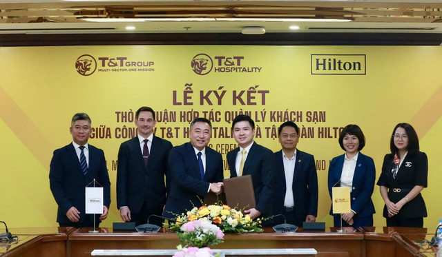 T T Group hợp tác cùng Hilton mang thương hiệu khách sạn hàng đầu thế giới về Đồng bằng Sông Cửu Long