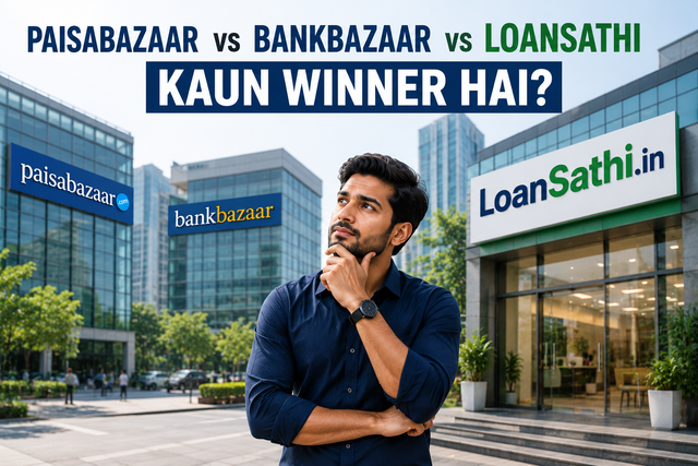 Paisabazaar vs BankBazaar vs LoanSathi: Which Loan Aggregator Platform Wins in 2026?