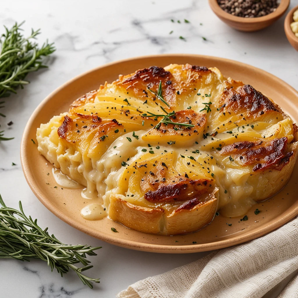 Scalloped Potatoes with Heavy Cream
