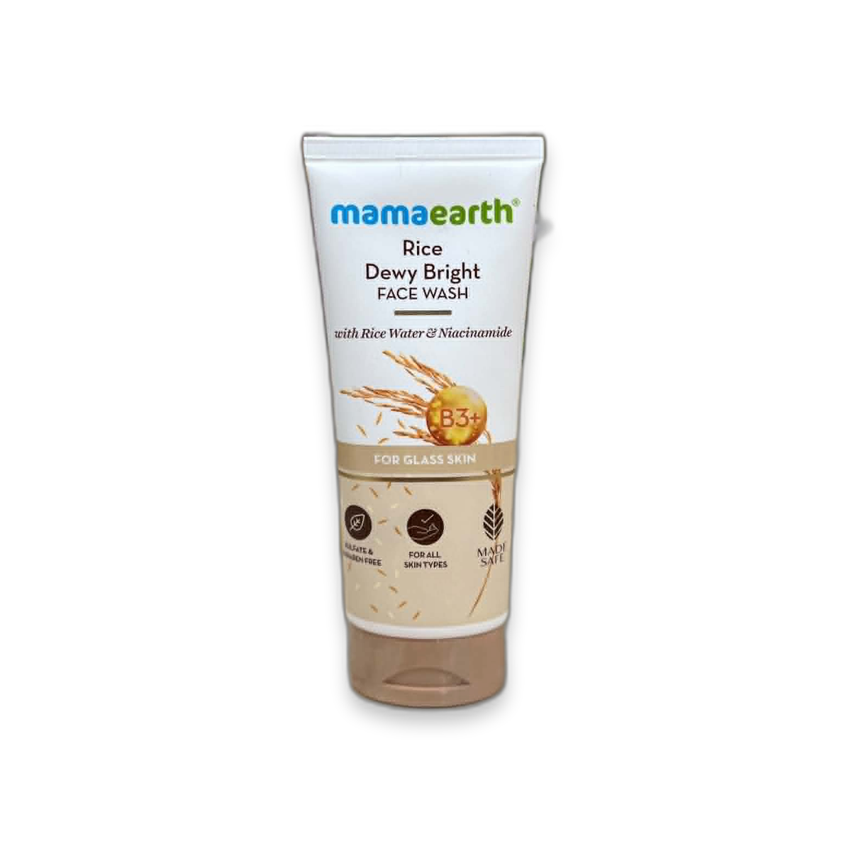 Mamaearth Rice Dewy Bright Face Wash with Rice Water & Niacinamide