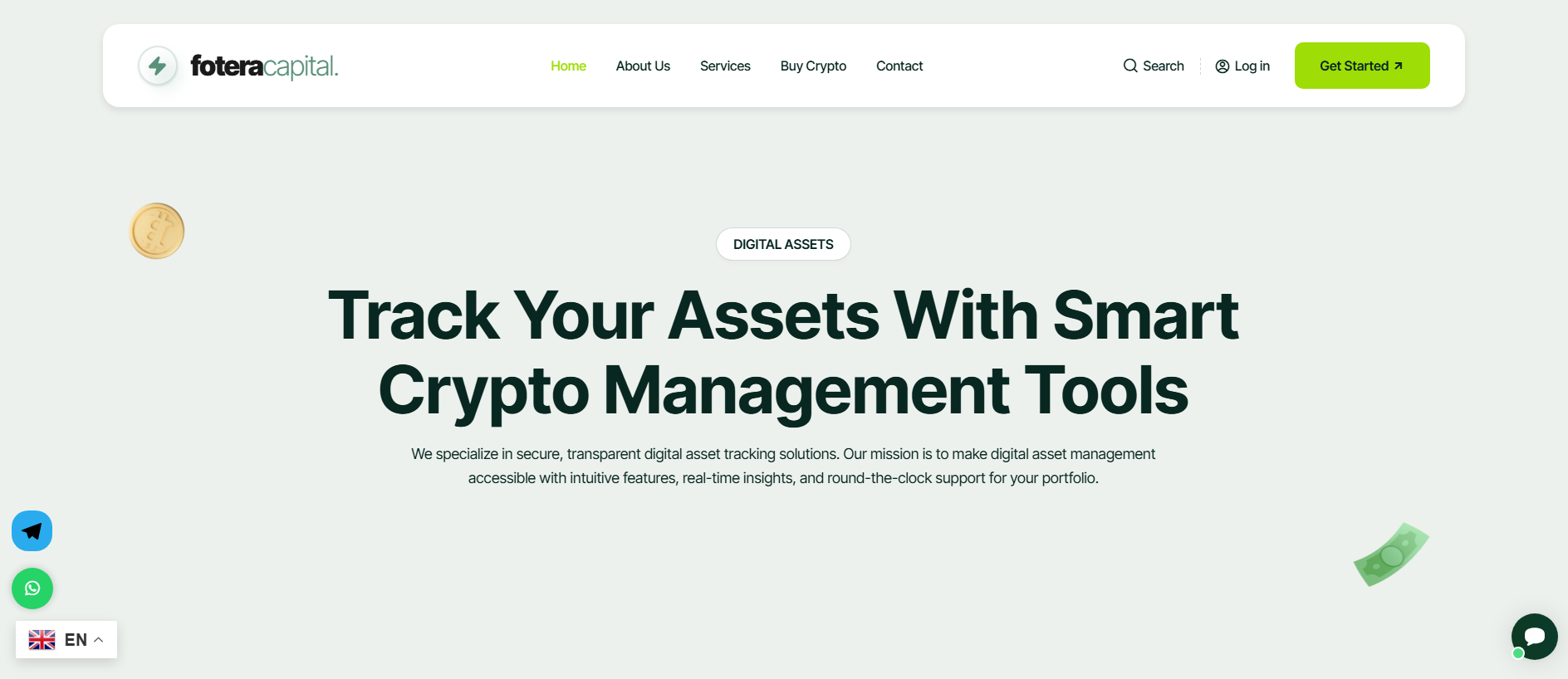 Stored capture of fotera-capital.com