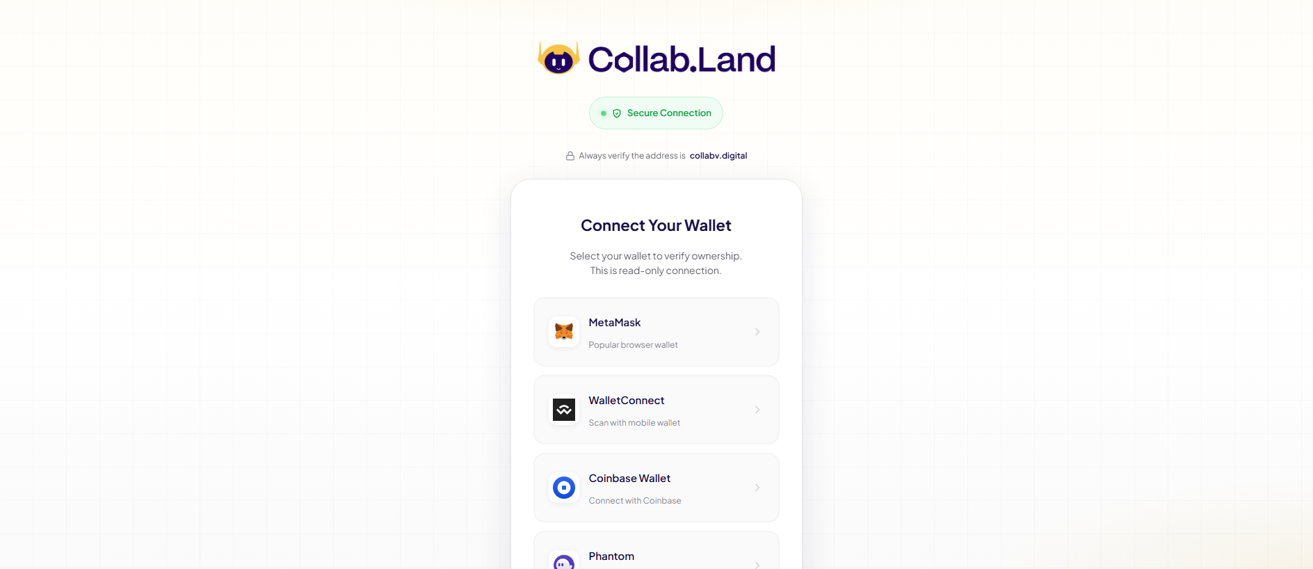 Screenshot of collabv.digital