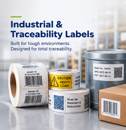 Industrial & Traceability Labels