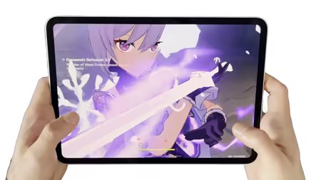 iPad Pro M4で原神をプレイ。