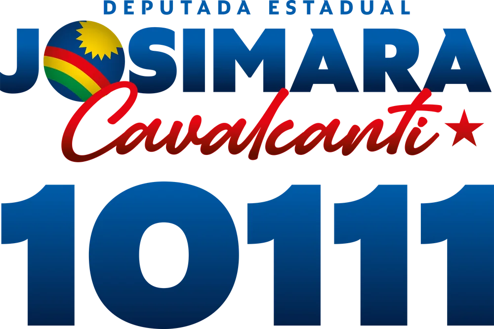 Logo com nome e número de Josimara Cavalcanti