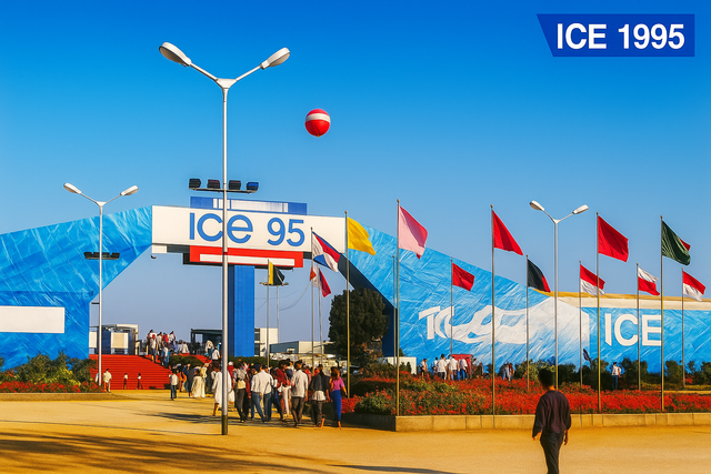 ICE-95 exhibition, 1995