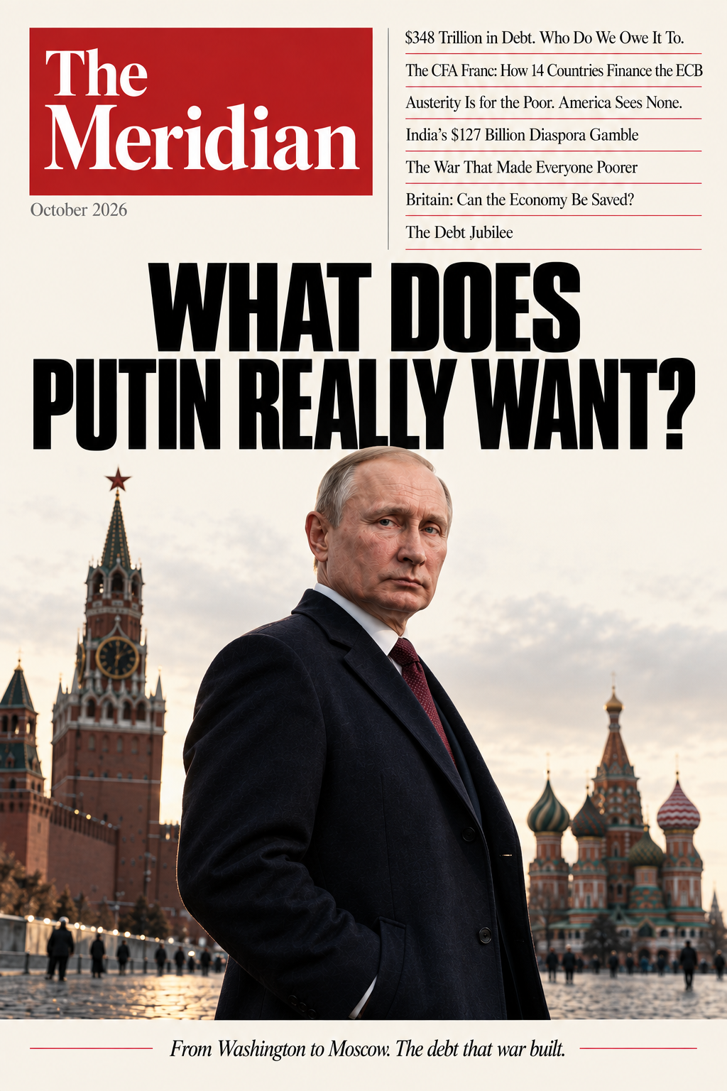 What Does Putin Really Want October 2026 The Meridian 348 Trillion in Debt