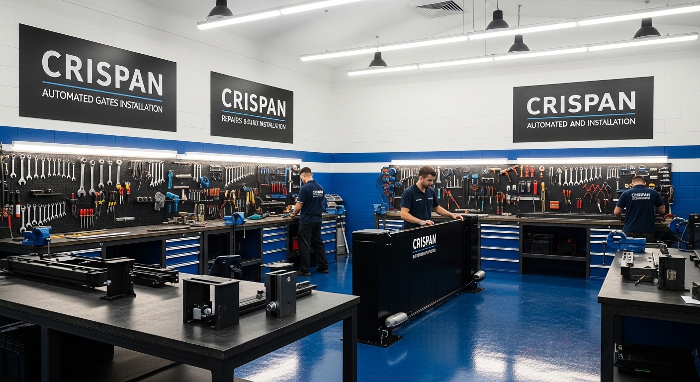 Crispan Automated Gate Installation Los Angeles