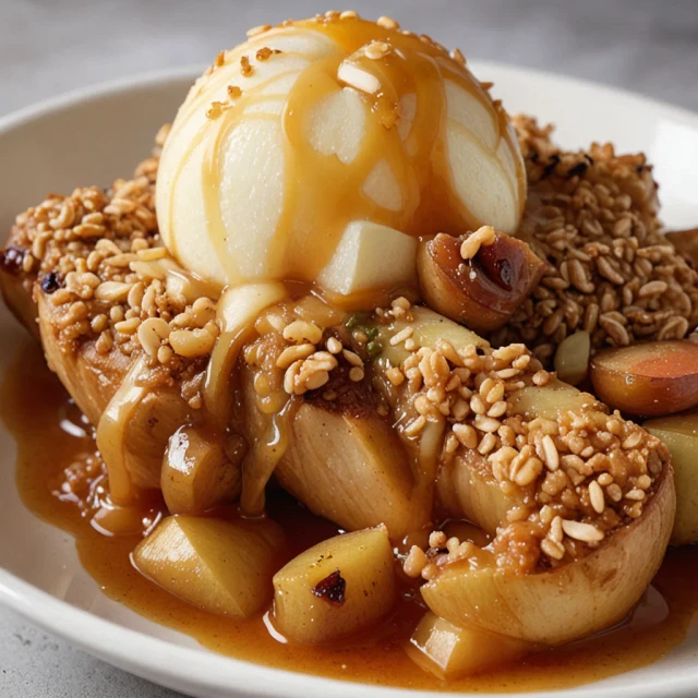 Crispy Apple Dessert