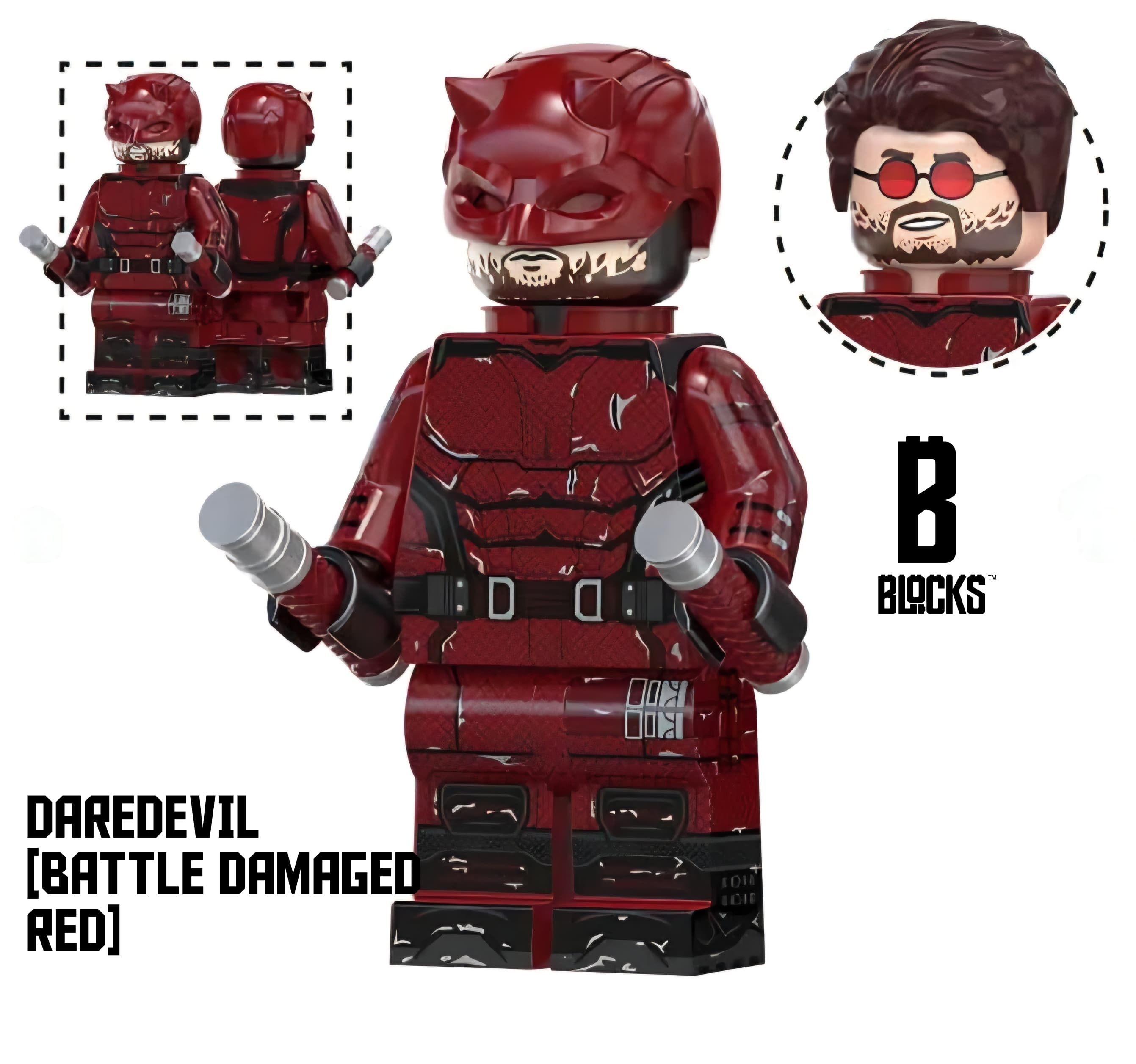 Daredevil [Battle Damaged Red]