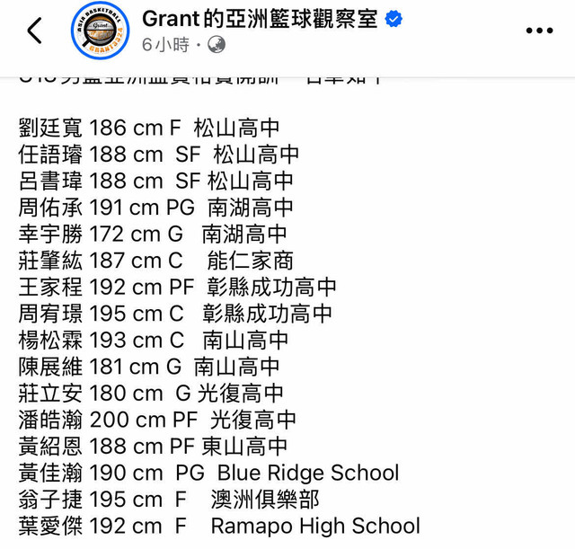 [Live] U18亞洲盃東亞資格賽 台灣VS中國 - 台籃 - PTT.BEST 批踢踢爆文