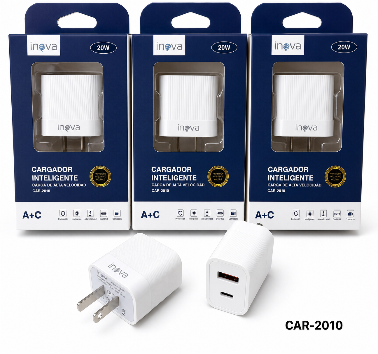 Cargador Adaptador 20w (A+C)