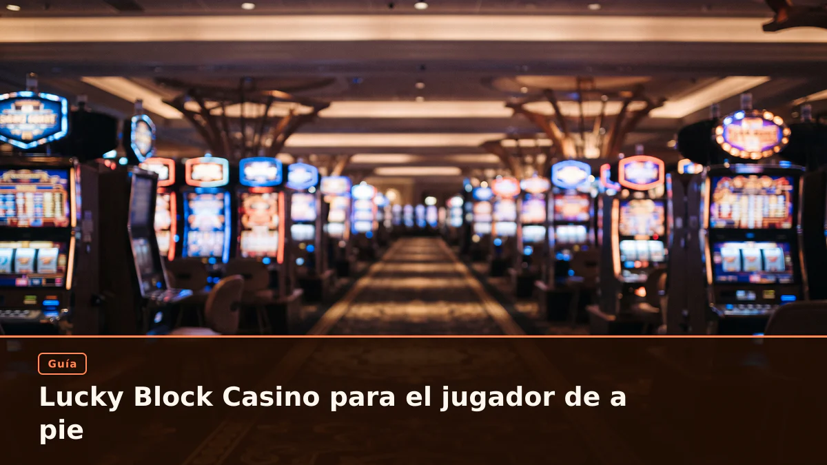 Lucky Block Casino para el jugador de a pie