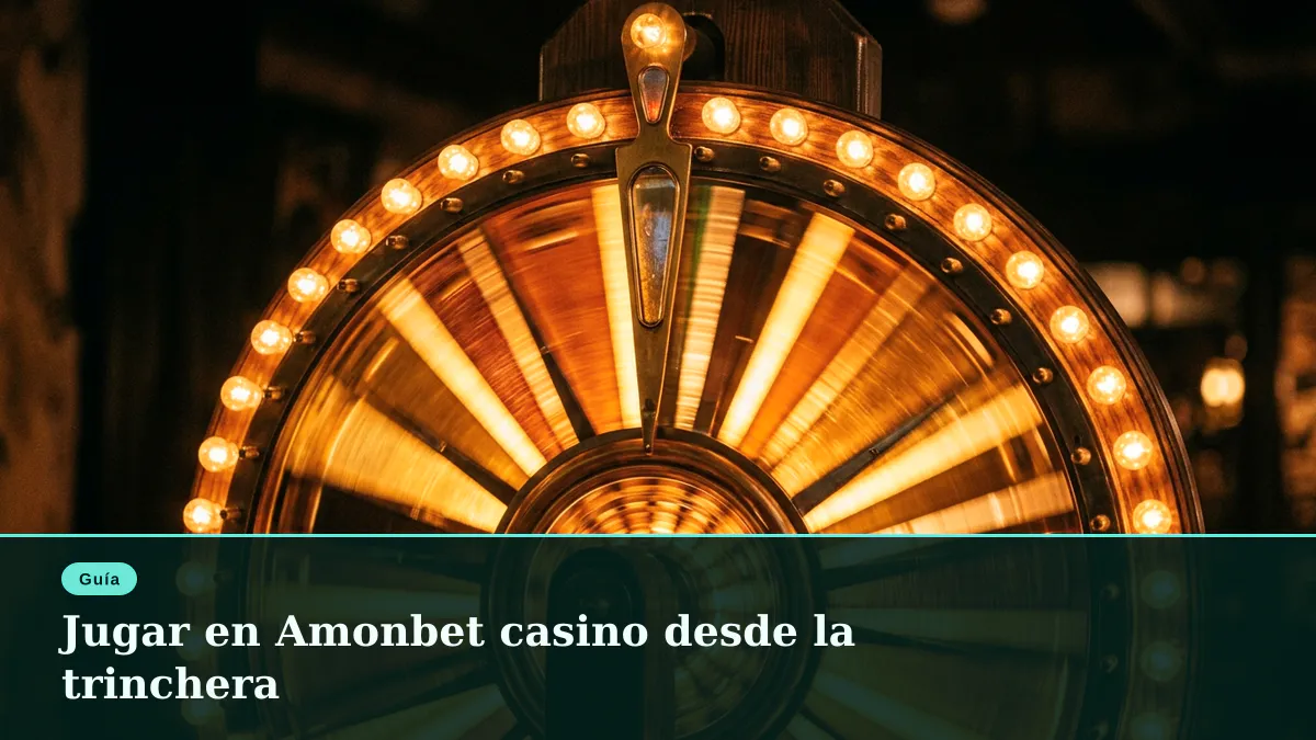 Jugar en Amonbet casino desde la trinchera