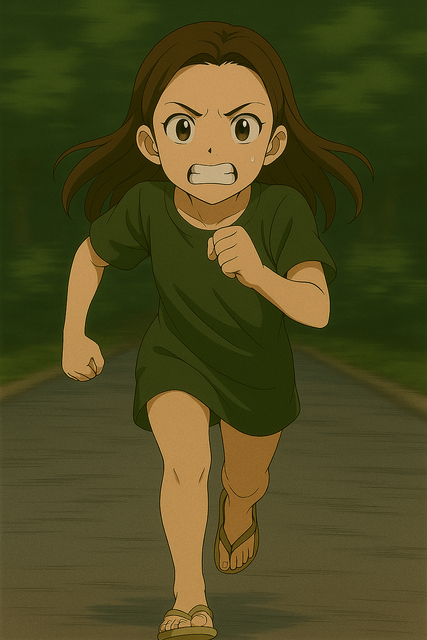 Agora ela pegou o Jeito de Correr Rápido.png