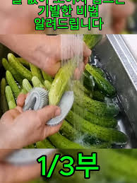물엿 오이지 무침 활용법