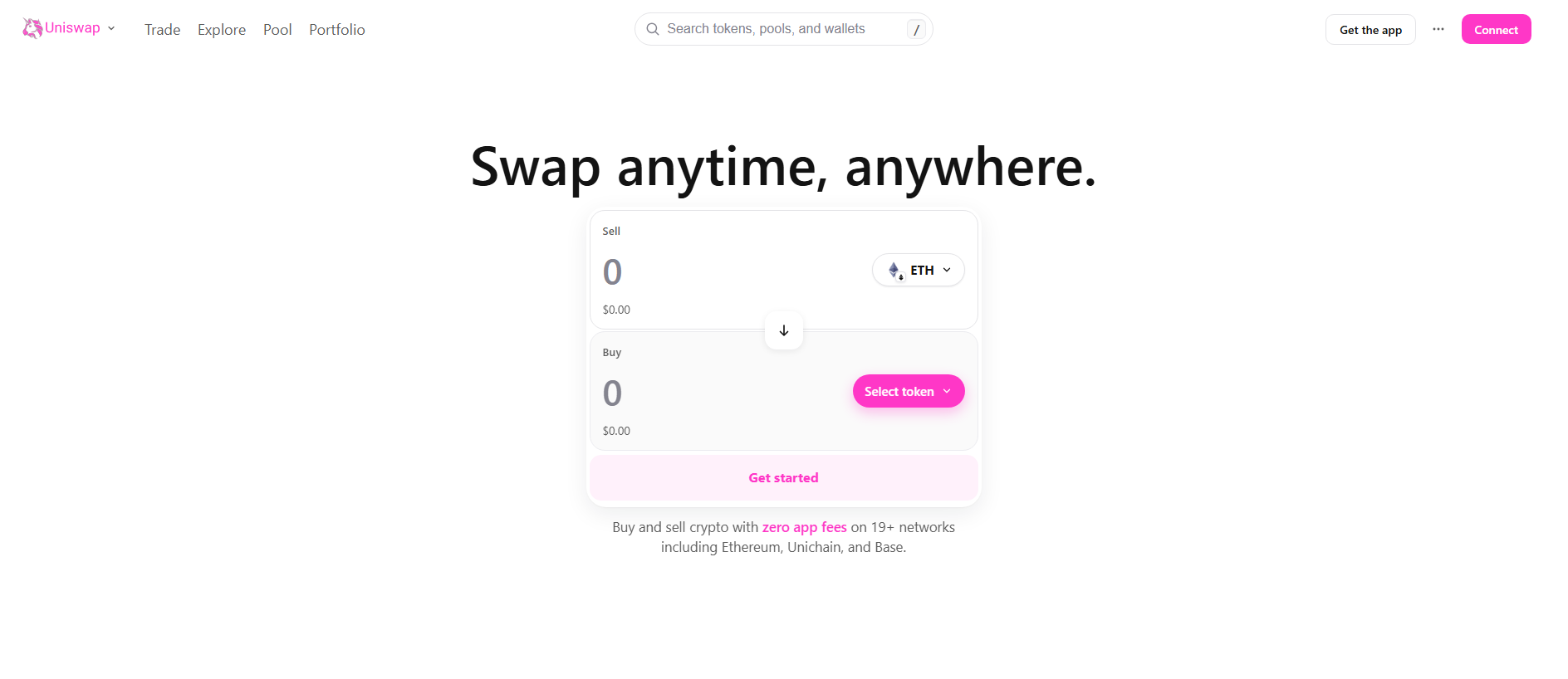 Stored capture of uniswapss.org