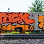 Graffiti artwork by Zkur