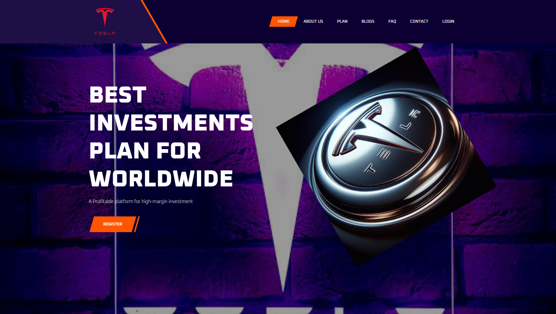 Stored capture of teslasfinance.xyz