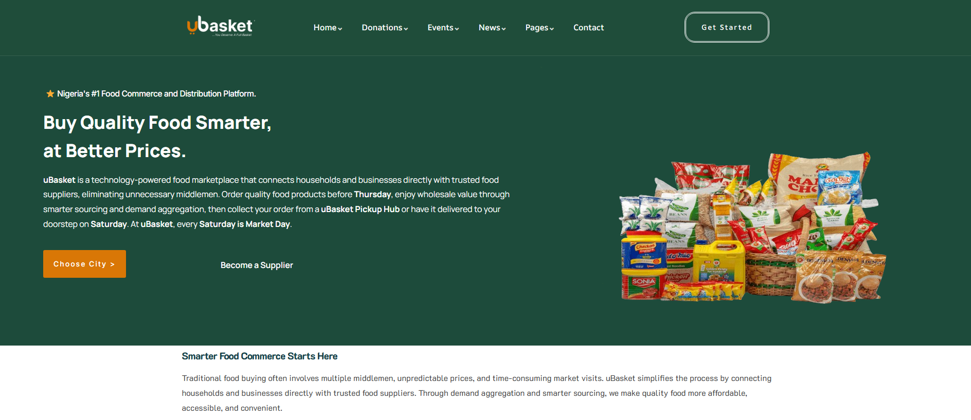 Forensic screenshot of ubasket.ng showing the phishing page layout