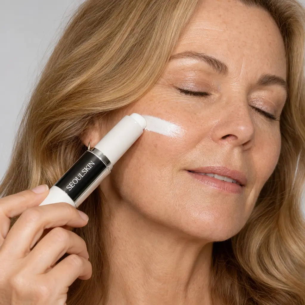 Apply SEOULSKIN balm directly to face