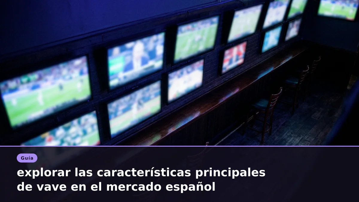 explorar las características principales de vave en el mercado español