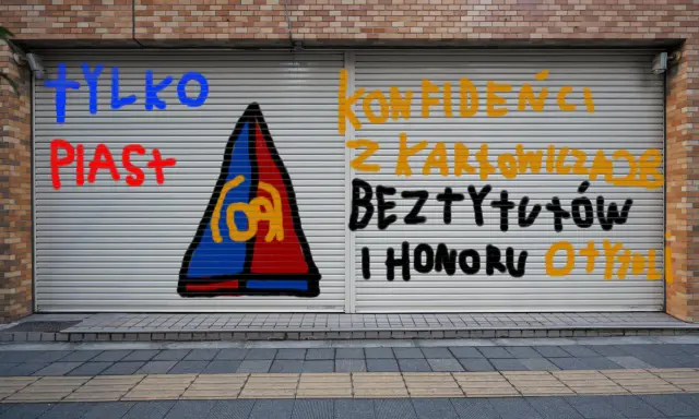 Graffiti artwork by PIAST1945