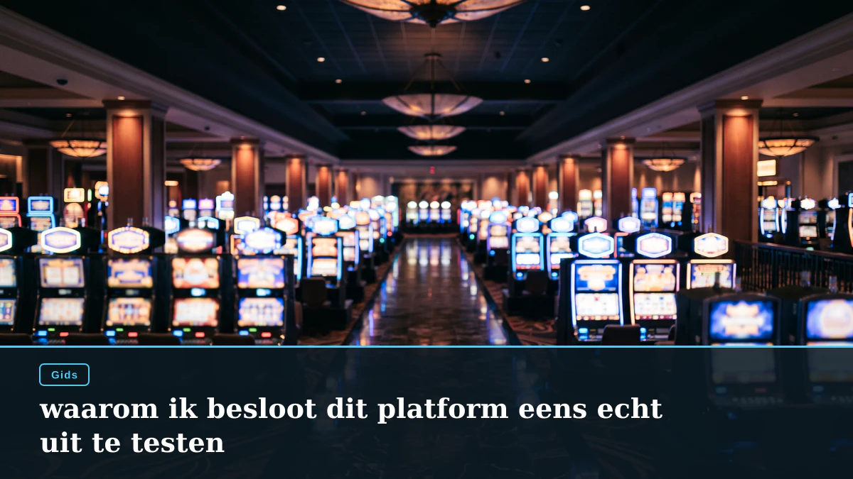 waarom ik besloot dit platform eens echt uit te testen