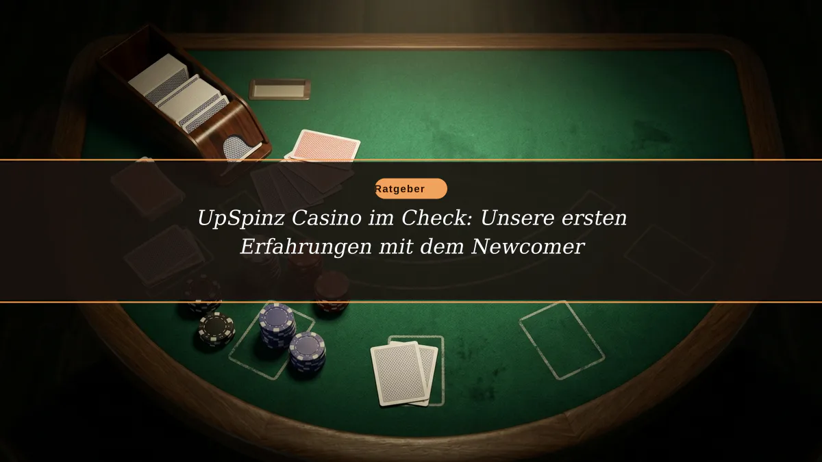 UpSpinz Casino im Check: Unsere ersten Erfahrungen mit dem Newcomer