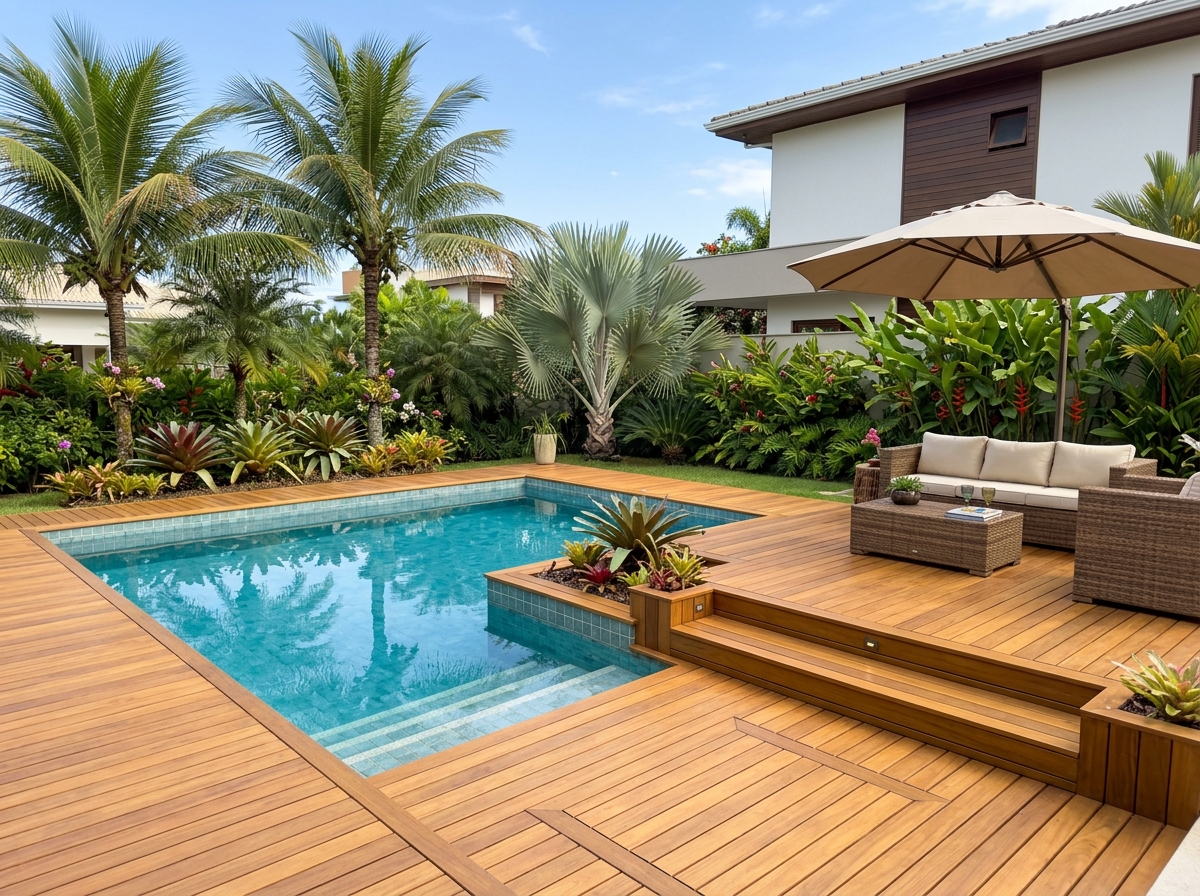 Deck de madeira