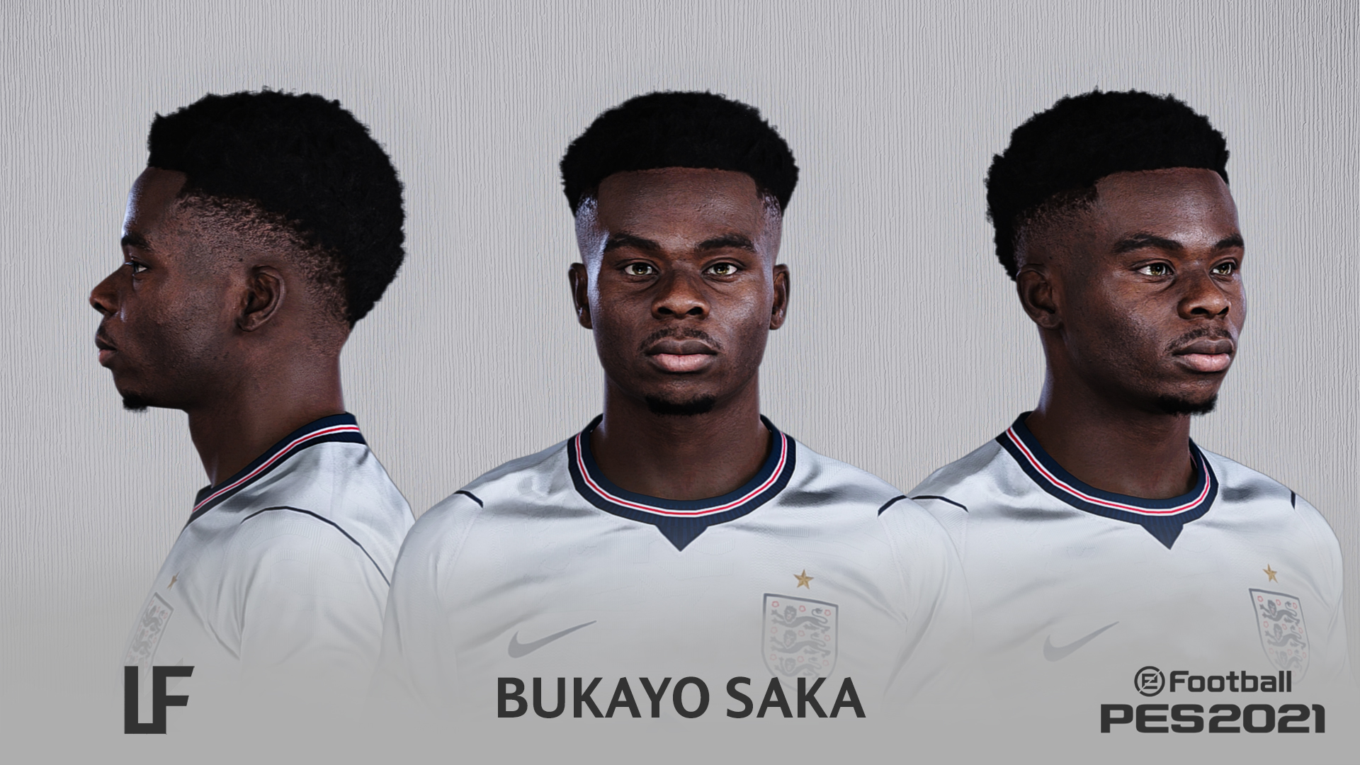 Bukayo Saka by Leo Facemaker [pes21]
