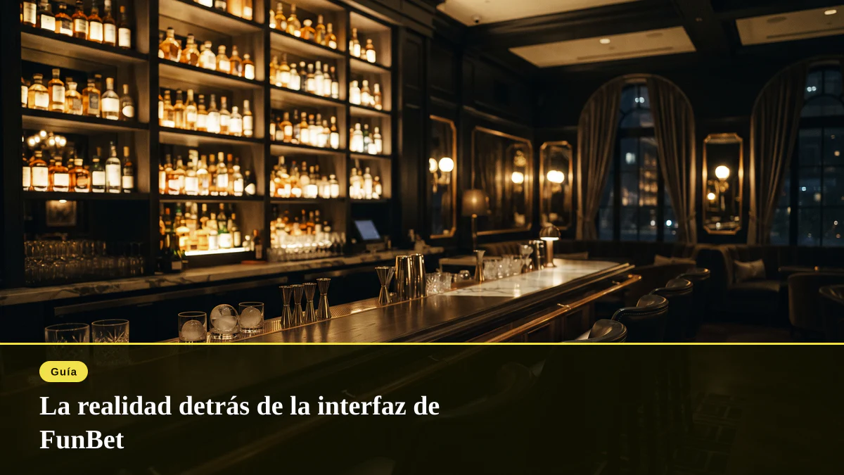 La realidad detrás de la interfaz de FunBet