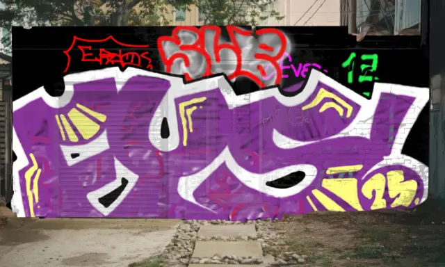 Graffiti artwork by difer