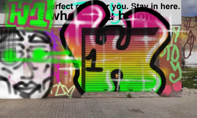 Graffiti artwork by DECAY