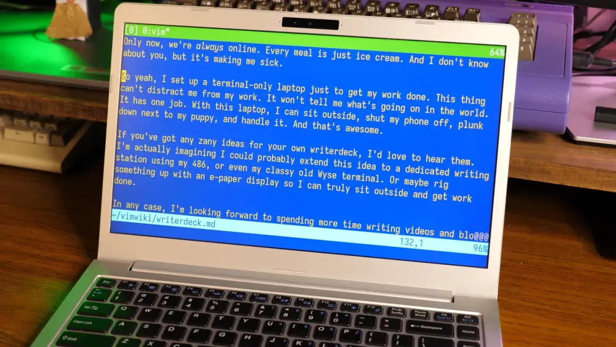 A Laptop Transformed: My Journey to a Writer's Oasis