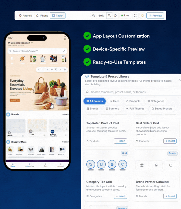 Advance Homepage Builder