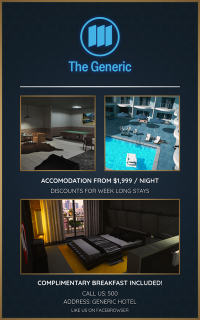 Generic Hotel Poster