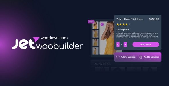 Download JetWooBuilder 2.3.4 – WordPress Plugin for Shop Page, Product, Cart & Checkout for WooCommerce