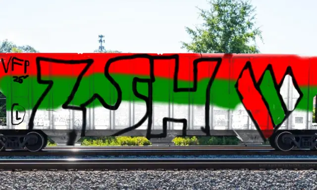 Graffiti artwork by ZSH1906