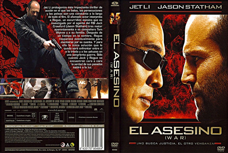 War carat - El Asesino (War) [DVD9 Full] [Pal] [Esp/Ing] [5.1] [Sub:Esp/Ing] [2007] [Acción] [VS]