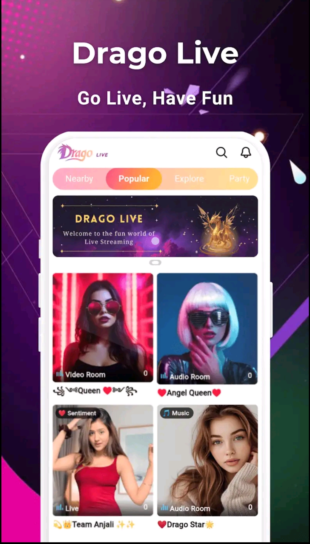 Drago Live Registration
