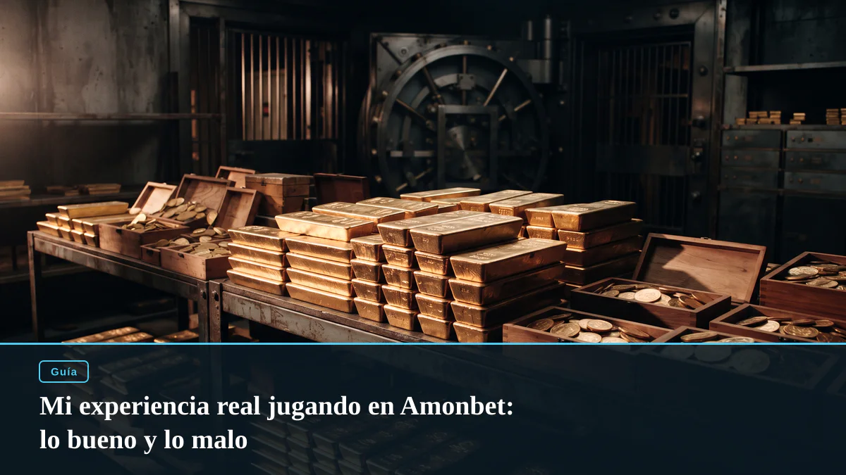 Mi experiencia real jugando en Amonbet: lo bueno y lo malo