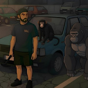 059 Macaco e Gorila